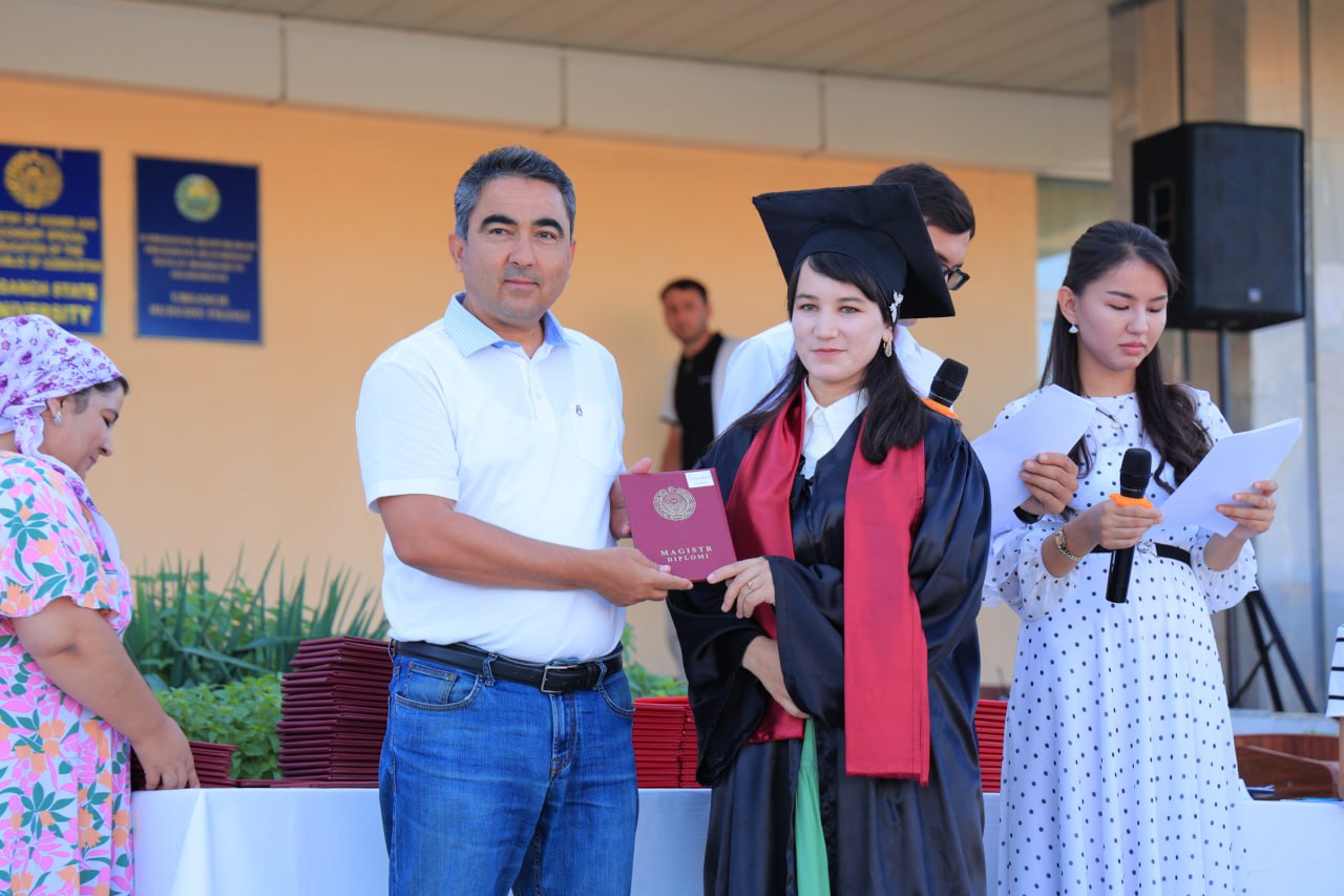 urdu.uz, Urganch davlat universiteti bitiruvchilariga diplomlar topshirildi
