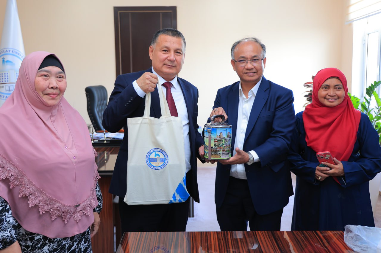 urdu.uz, Rektor Malayziya xalqaro islom universiteti delegatsiyasi bilan uchrashdi