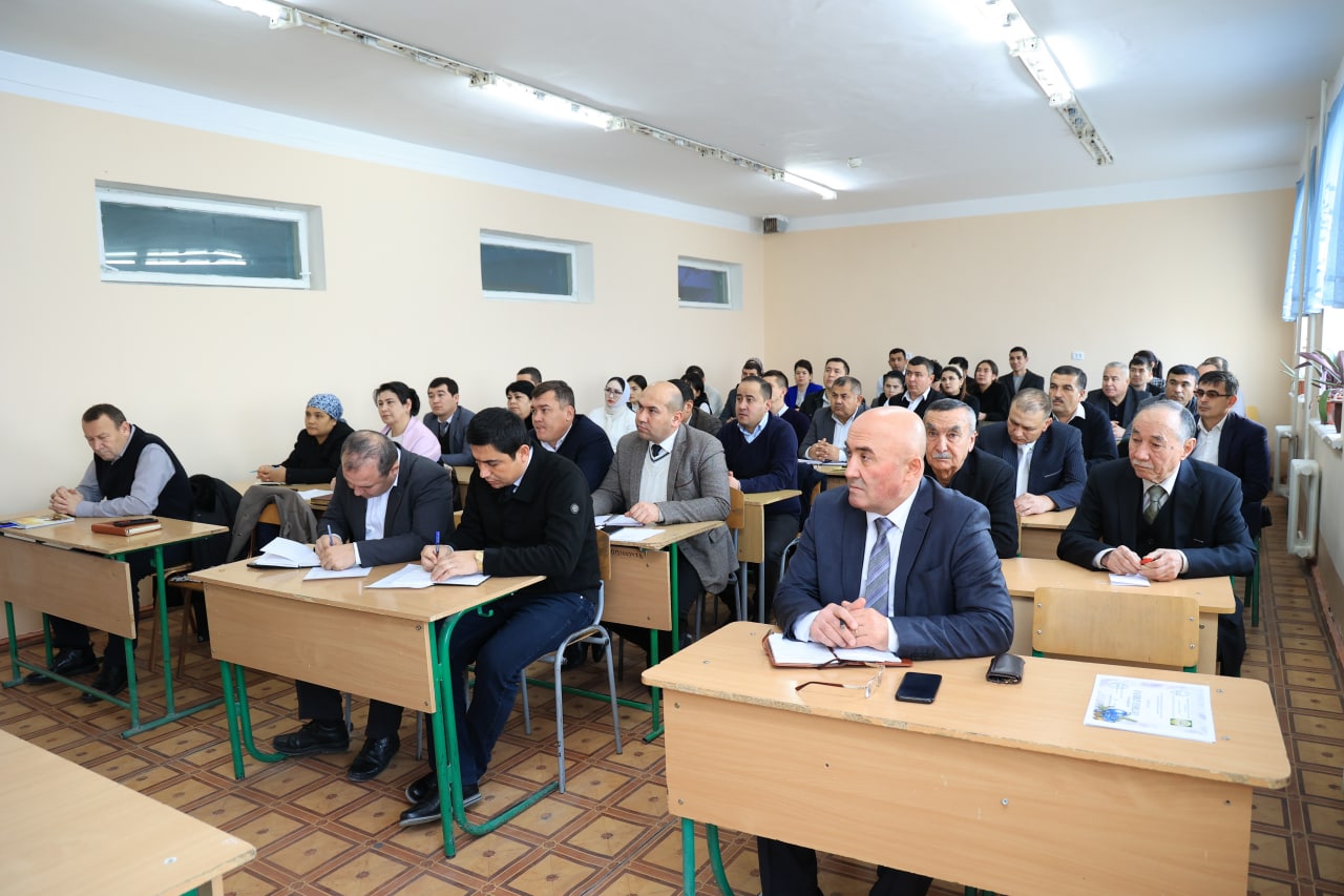 urdu.uz, Rektor Bioinjeneriya va oziq-ovqat xavfsizligi fakulteti jamoasi bilan uchrashdi