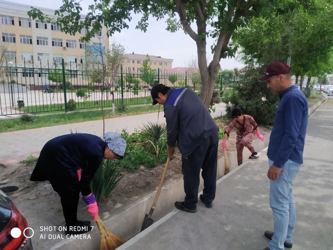 Urgench State University team is on a nationwide hashar