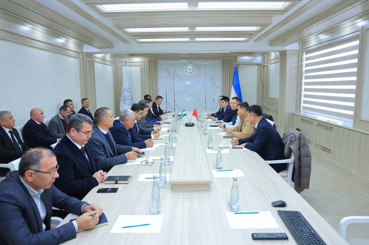 Lyaonin pedagogika universiteti vakillari bilan UrDU rahbariyatining rasmiy muloqoti bo‘lib o‘tdi