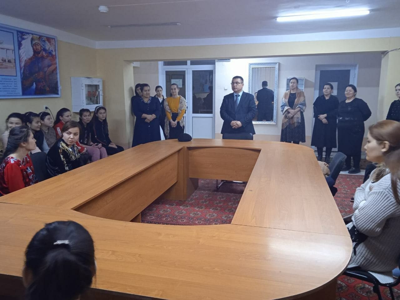 The management of the Faculty of Philology visited the student accommodation