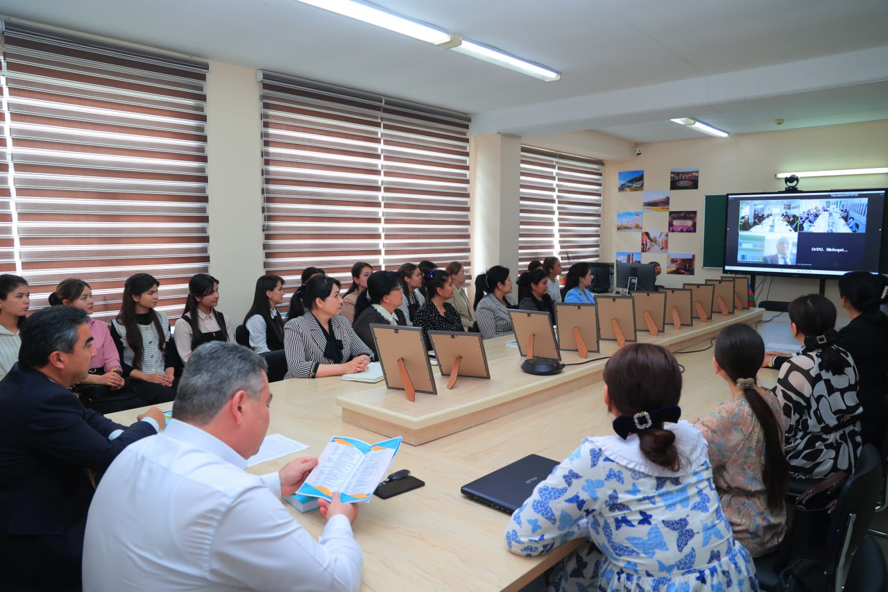 Состоялось открытие международной научно-практической конференции на тему «Актуальные вопросы узбекской и азербайджанской филологии».