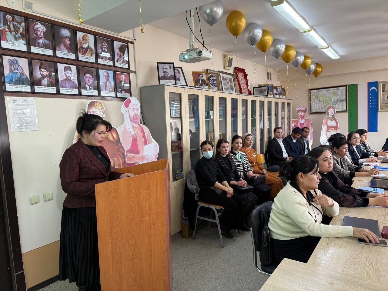 На кафедре узбекской лингвистики состоялся научно-теоретический семинар «Актуальные проблемы узбекской лингвистики» и научно-методологический семинар «Пути повышения эффективности преподавания лингвистики».