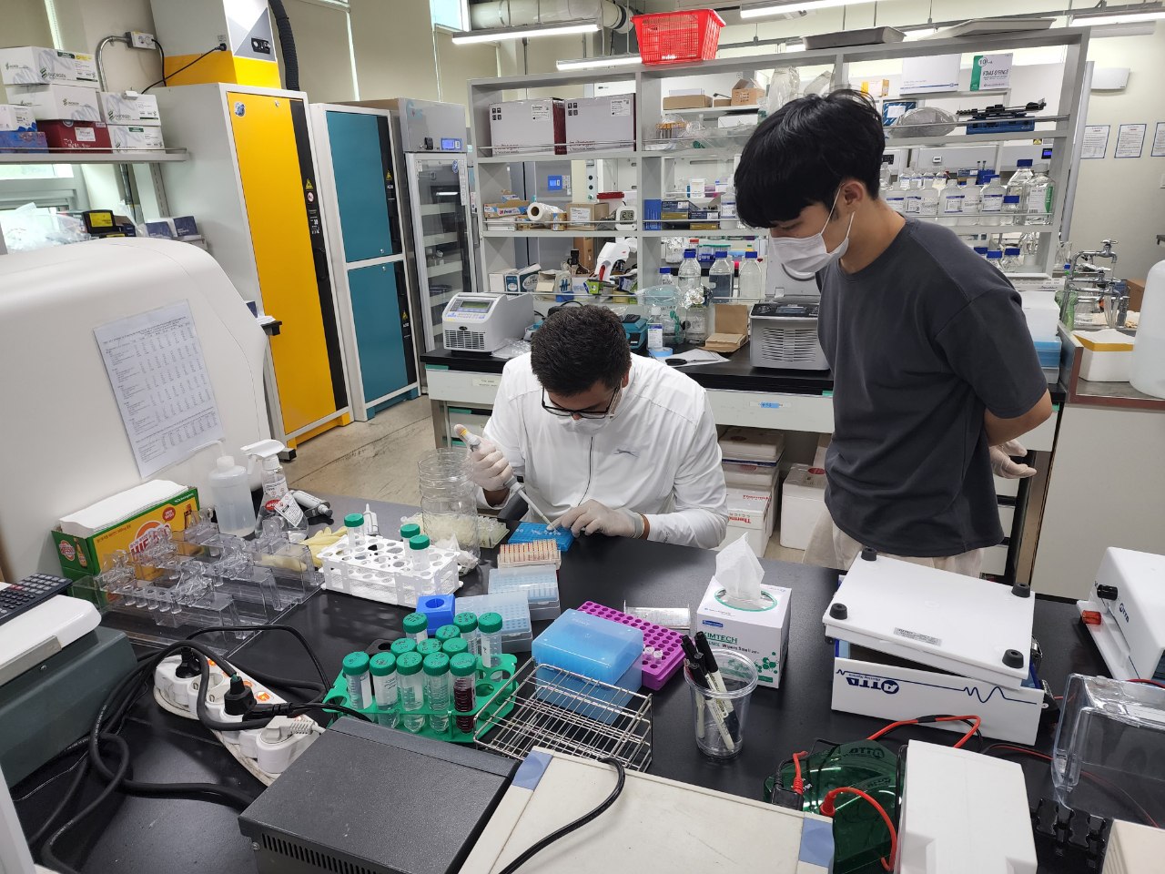 Research internship at Changwon National University of Korea