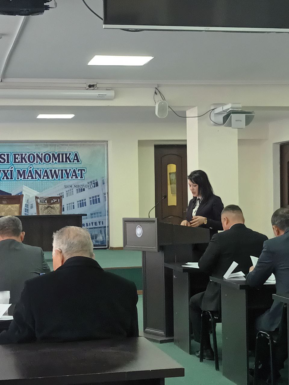 Bekchanova Mohirakhan's PhD thesis defense
