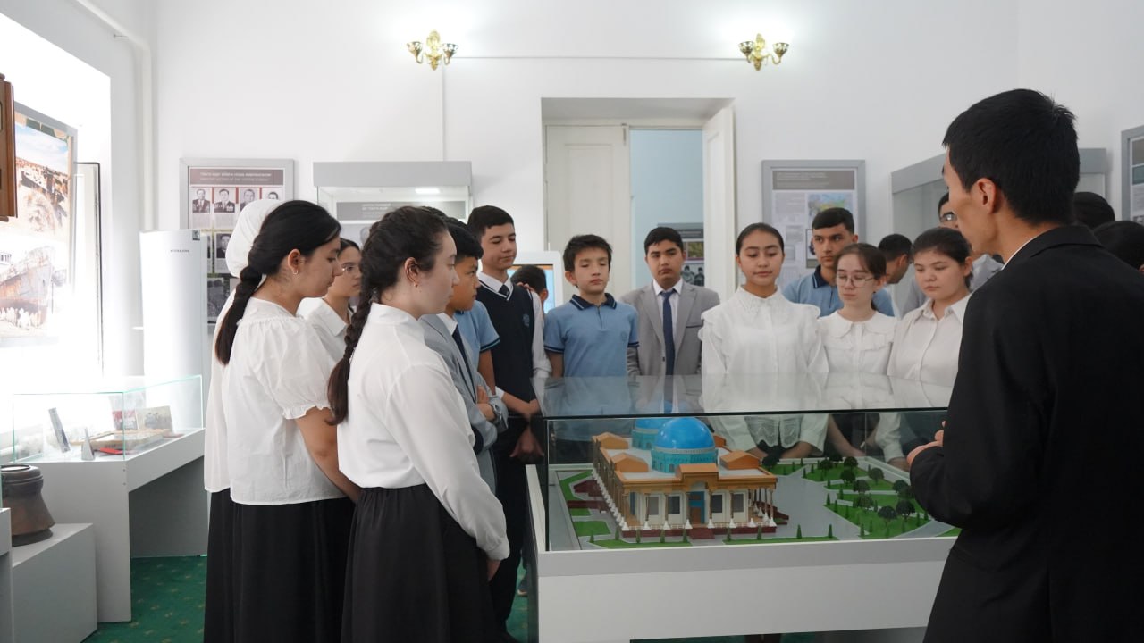 Urganch shahar 1-son ixtisoslashtirilgan maktab-internati o'quvchilari tashrifi
